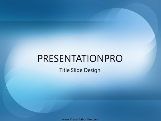 Head Lights PowerPoint Template title slide design