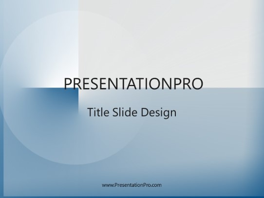 Newbauhaus1 PowerPoint Template title slide design
