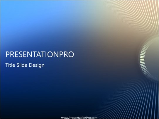 Oz PowerPoint Template title slide design