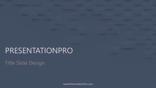 Paper Cuts Dark Widescreen PowerPoint Template title slide design