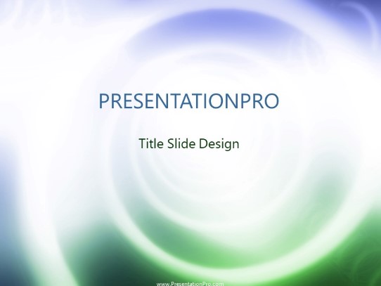 Reactor PowerPoint Template title slide design