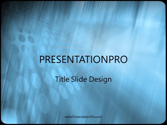 Shattershafts PowerPoint Template title slide design