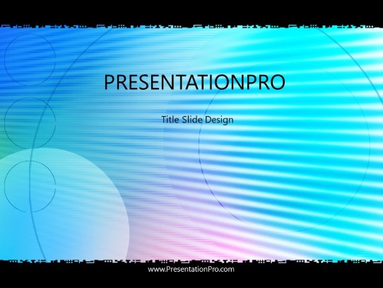 Techrays PowerPoint Template title slide design