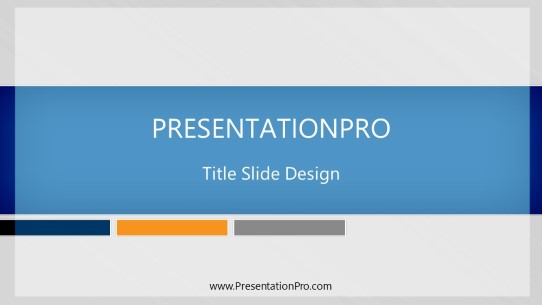Tricolorbox 01 Widescreen PowerPoint Template title slide design