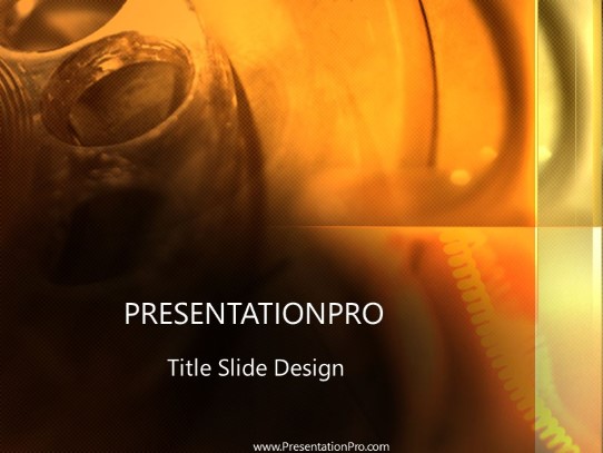 Whos Callin PowerPoint Template title slide design