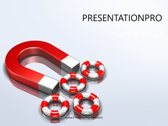 Help Please PowerPoint Template title slide design