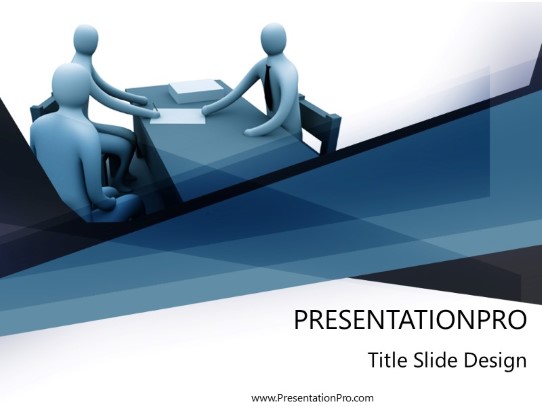3d People Business PowerPoint template - PresentationPro