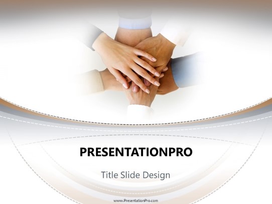 Business Huddle PowerPoint template - PresentationPro