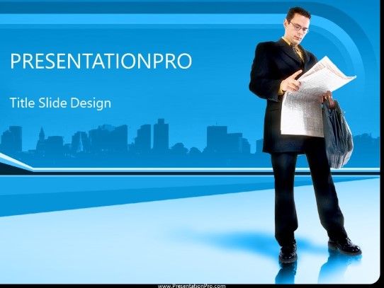 Going To Work Business PowerPoint template - PresentationPro