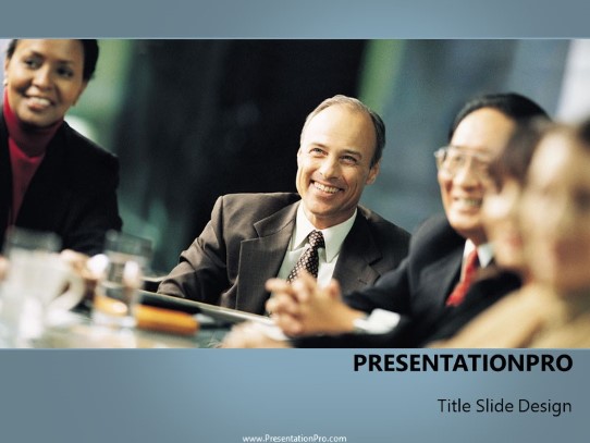 Meeting07 PowerPoint Template title slide design