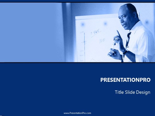 Meeting10 PowerPoint Template title slide design