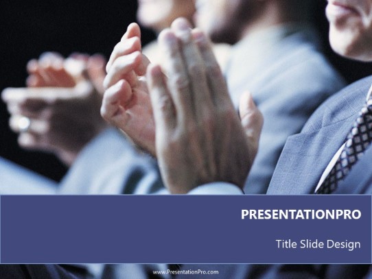 Meeting13 PowerPoint Template title slide design