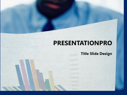 Reading2 PowerPoint Template title slide design