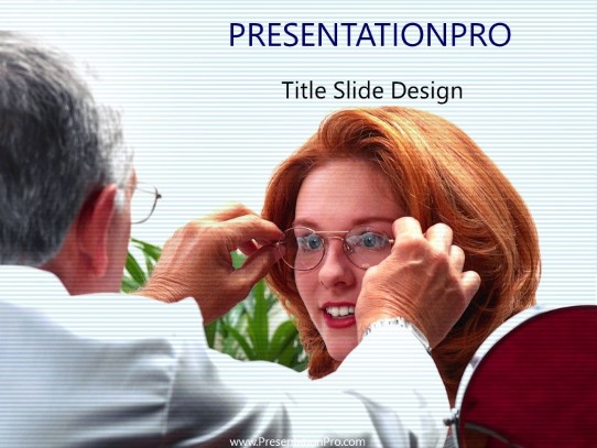 Fitting PowerPoint Template title slide design
