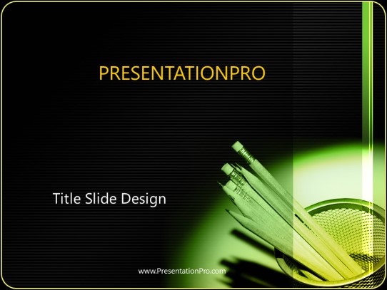 08 PowerPoint Template title slide design