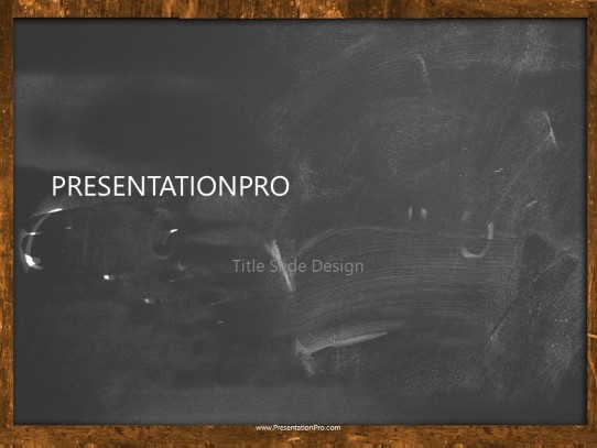 BE Creative PowerPoint Template title slide design