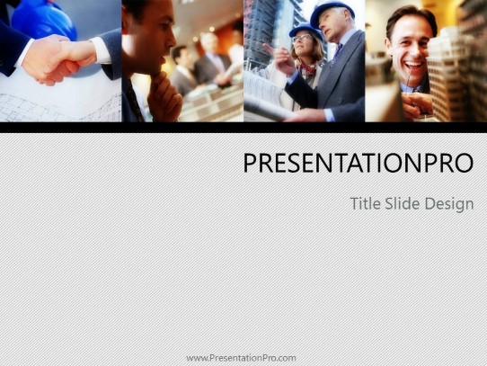 Engineers 04 PowerPoint Template title slide design