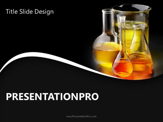 Bio Fuels PowerPoint Template title slide design