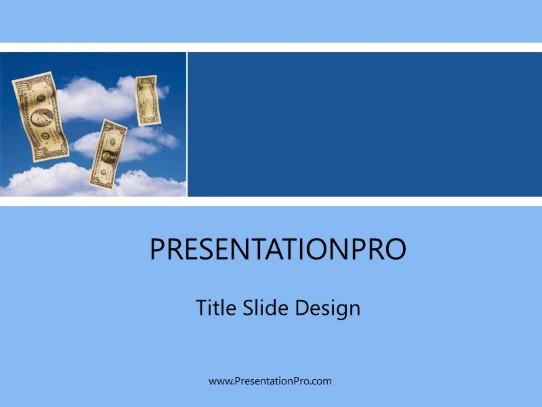 Min09 PowerPoint Template title slide design