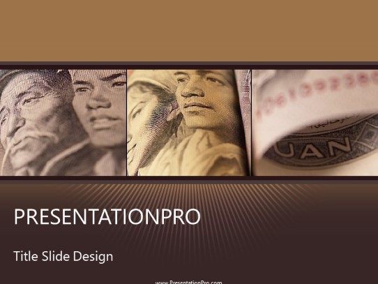Yuan 02 PowerPoint Template title slide design