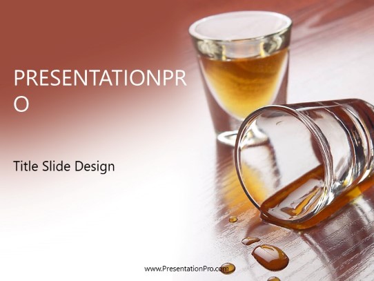 Shotz PowerPoint Template title slide design