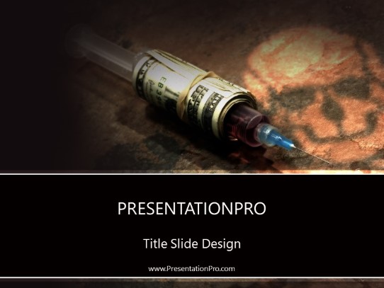 Drug Addiction PowerPoint template PresentationPro