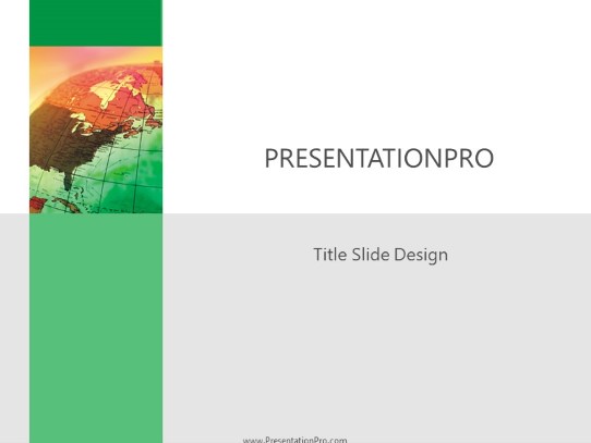 Bright Us PowerPoint Template title slide design