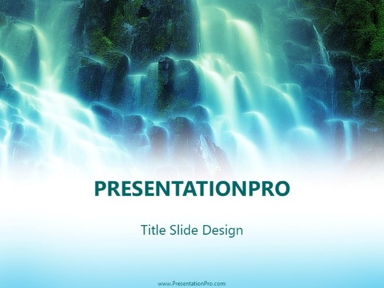Irishspring PowerPoint Template title slide design