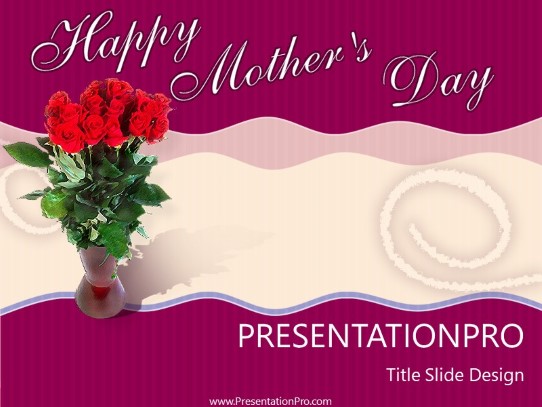 Mothers Day Holiday PowerPoint template - PresentationPro