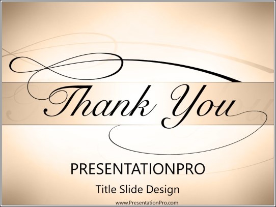 Simple Thank You Slide For Powerpoint Presentation Slideegg