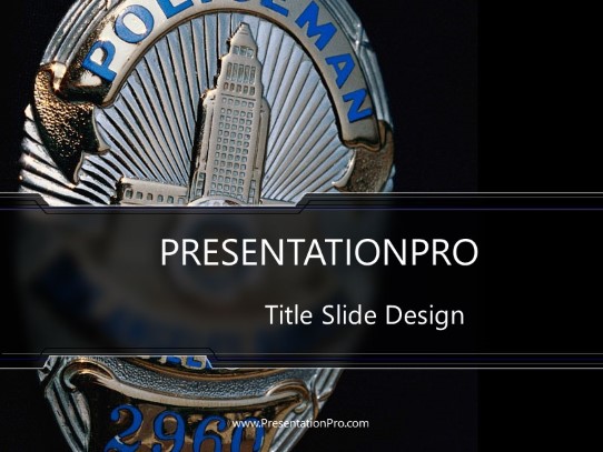 law enforcement powerpoint templates