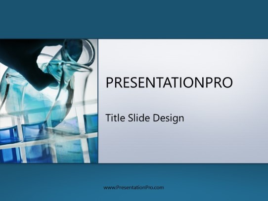 Research Solutions PowerPoint Template title slide design