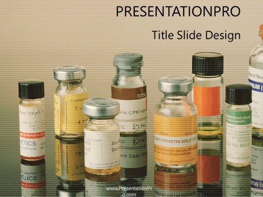 Script PowerPoint Template title slide design