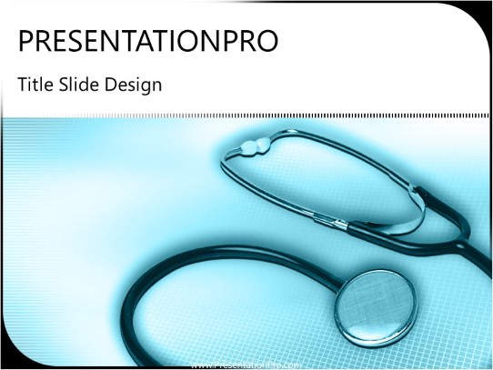 Stetha PowerPoint Template title slide design