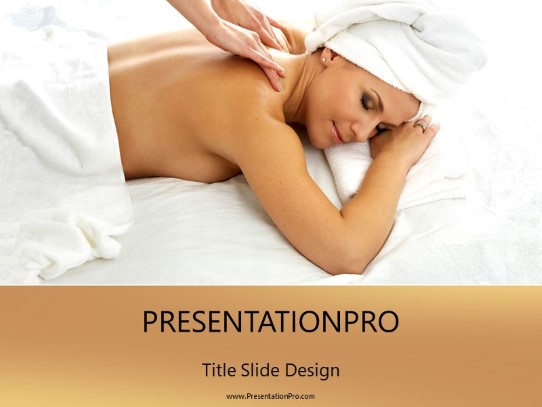 Theraputic Massage Medical Powerpoint Template Presentationpro