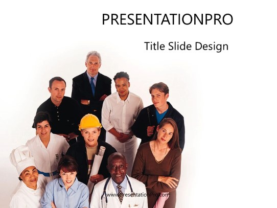 Group10 PowerPoint Template title slide design