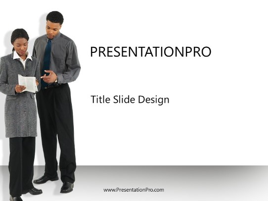 Show Me It PowerPoint Template title slide design
