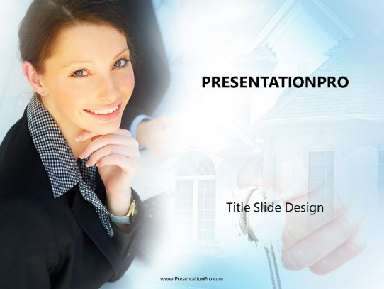 Done Deal PowerPoint Template title slide design