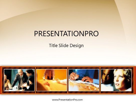Consulting 02 PowerPoint Template title slide design