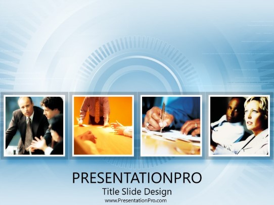 Consulting 06 PowerPoint Template title slide design