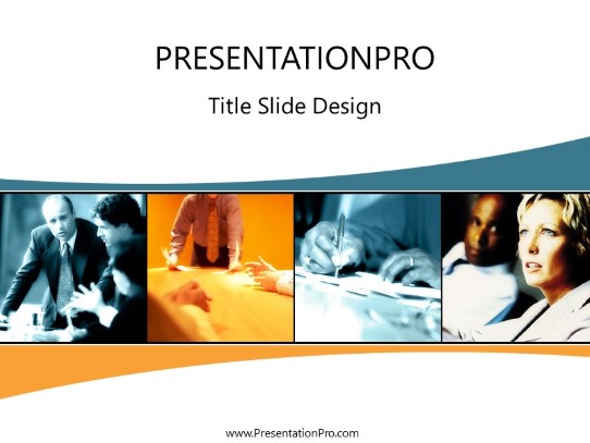 Consulting 09 PowerPoint Template title slide design