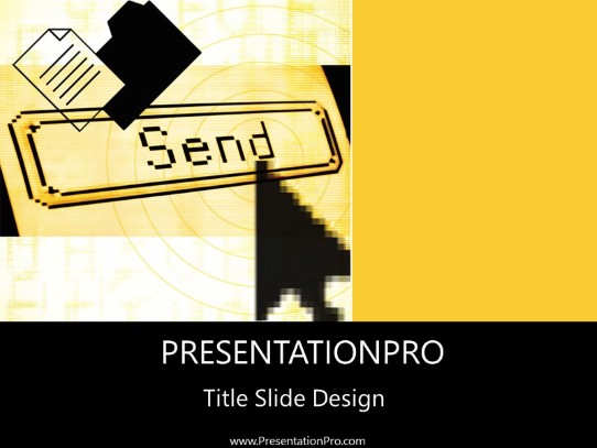 Hight03 PowerPoint Template title slide design