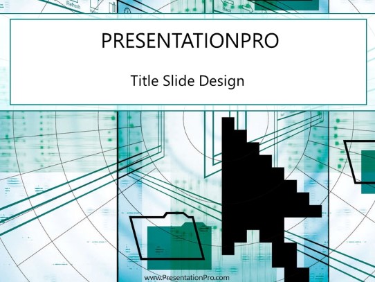Hight07 PowerPoint Template title slide design