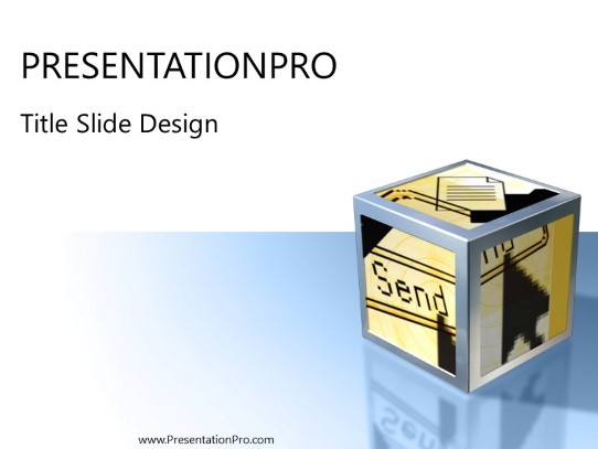 Hightcube03 PowerPoint Template title slide design