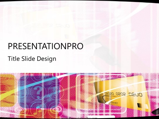 Online17 PowerPoint Template title slide design