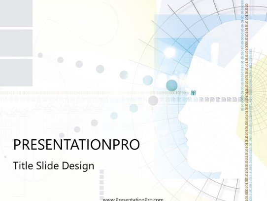 Online19 PowerPoint Template title slide design