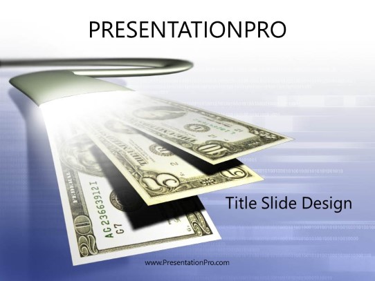 Wired PowerPoint Template title slide design