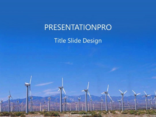 Utility05 PowerPoint Template title slide design