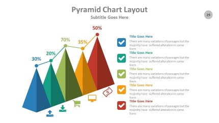 Pyramid Chart Layout PowerPoint Infographic pptx design