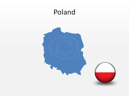 Download High Quality Royalty Free Poland PowerPoint Map Shapes for ...